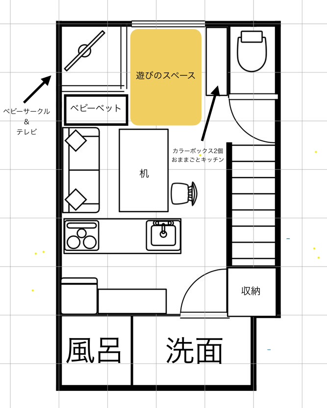 LDK11畳狭い?実際のレイアウト